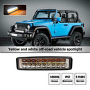 18LED Work Light 18W 3030 1080LM Dual-Color Car Off-Road Vehicle Spot Lamp