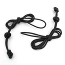 One pair of elastic shoelace lock lock shoelace 120 cm black
