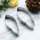 Lily Petals Stainless Steel Cookie Fondant Cake Cutters Mold Tool Set