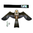 Vivid Nylon Cloth Flying Large Hawk Kite Bird Scarer Kite Garden Scarer