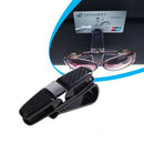Universal Black Car SUV Sun Visor Glass Sunglass Card Ticket Holder Clip Holder