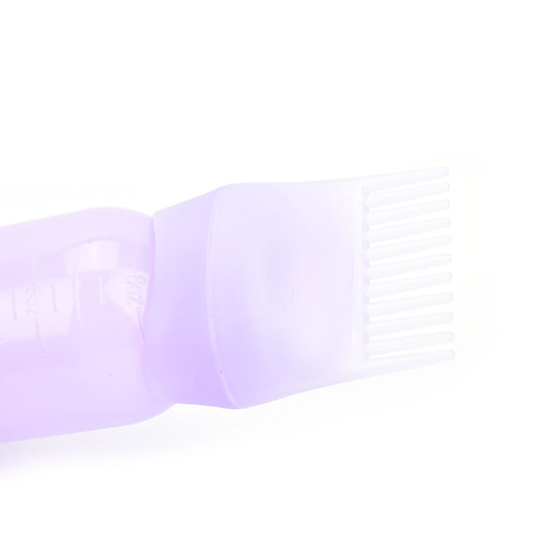 120ML Hair Dye Bottle Applicator Comb Dispensing Salon Hair Coloring Dye WGJ Bj