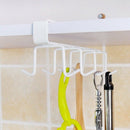 Kitchen Storage Rack Cup Board Hanging Hook Hanger Storage Organizer Holder