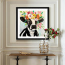 5D DIY Full Drill Diamond Painting Cow Animal Cross Stitch Decor (B436)