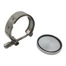 Aluminum Alloy Tube Plug Intake Block Off Plate With V Band Clamp 50mm/2inch