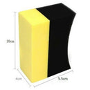 3pcs U Shape Car Tire Waxing Polishing Compound Washing Sponge Cleaning Pad