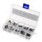 100pcs Fishing Top Rings DIY Pole Repair Kit Line Guides Eyes 0.9mm/ 1.0mm/