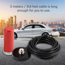 Car Dual Band Antenna UHF VHF 400-470/136-174MHZ PL-259 Antenna Cable Red
