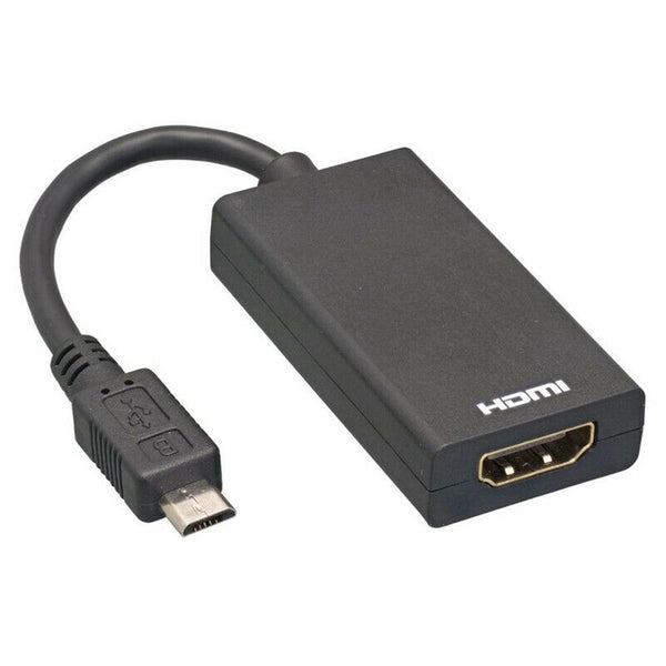 Micro-USB To HDMI Adapter For TV Monitor 1080P HD Audio Cable And HDMI Vide B2A3