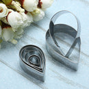 7pcs Stainless Steel Rose Petal Cake Cookie Cutter Mold Pastry Baking Mould