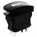 New Switch ON/OFF LED Car Boat Truck Bar Rocker Toggle 12V 20A 5P (Blue, Wh L7I8