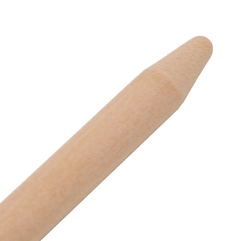 5pcs  Bowl 12cm Wooden Dual End Stylobate Beekeeping Tool Queen Cell King Rod