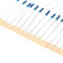 1460Pcs 1/4W Metal Film Resistor Kit Assortment Set Labelled 1%Precision 73Va BX