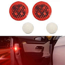 2Pcs Practical Red Bulb Door Safely Open Wireless Car Warning Light LED Fla G2S6