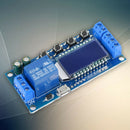5V Trigger Time Delay Relay Module 0.01-9999s Timing Circuit Switch LCD Board cx