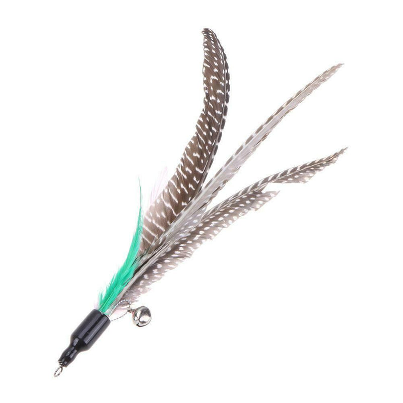 5pcs/lot Colorful Cat Toys Feather Replacement for Interactive Cat Wand