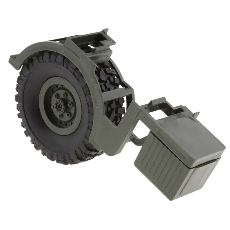 DIY Accessories Kits Spare Tyre with Oil Reservoir for WPL B36 B-36 B36K B36KIT