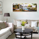 5D DIY Full Drill Diamond Painting Village River Cross Stitch Embroidery