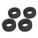 4 Pieces  1.9" Rocks Tyre Tires 1:10 Rubber For 1/10 RC RC4WD Climbing Rock