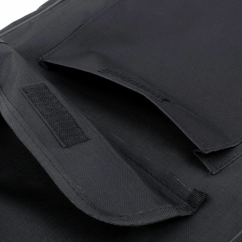 Black Waterproof Double Straps Bass Backpack Gig Bag Case for Electric Bass