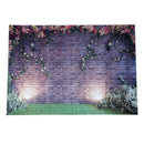 7x5ft Flowers Wall Photography Backdrops Brick Backdrop Spring Stuido Backg D6Q7