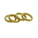 15mm Brass Split Ring Chain Part for Connecting Lobster Clasp, Charms, Links and