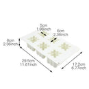 Stereo Cube Border Silicone Fondant Cake Decor Chocolate Baking Mould MJP