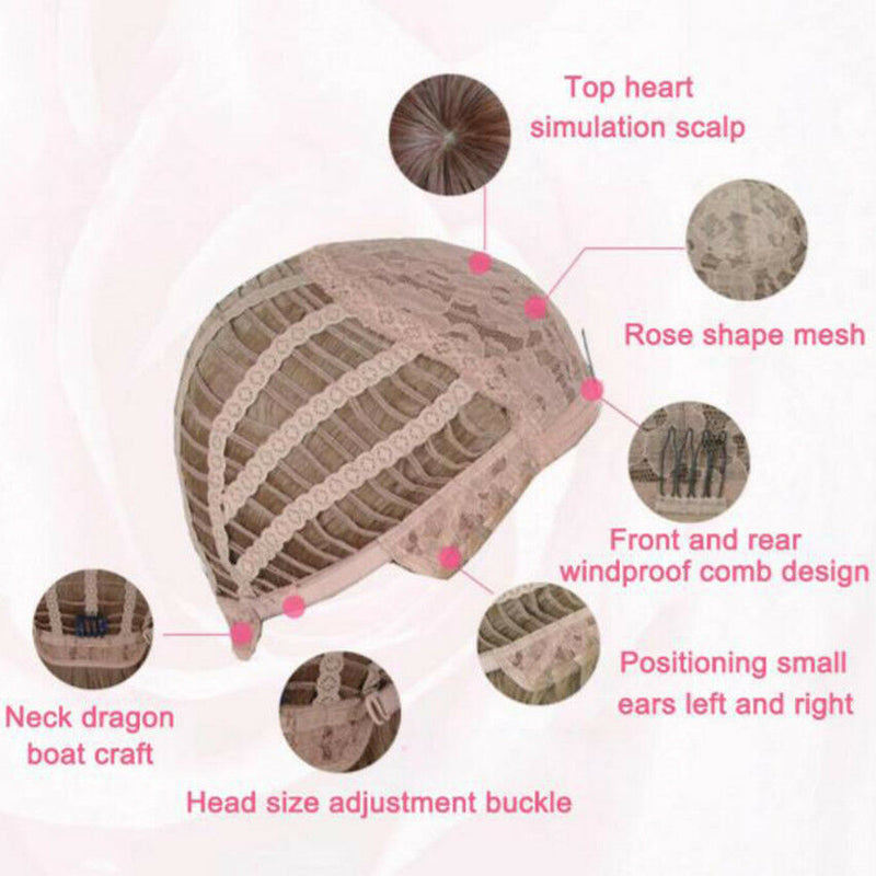 Fashion Woman's Short Curly Synthetic Hair Mixed-Color Gradient Grey Wigs Gifts