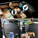 4-Port USB Passenger Car Travel Quick Charger Front/Back Seat Adapter for Phone