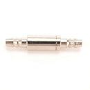 Stainless steel check valve for aquarium Co2 4/6mm tubing regulator diffuser M&O