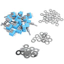 AC 125V 6A SPDT ON-ON 3 Pin Latching Micro Toggle Switch 15 Pcs R3G5
