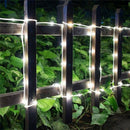 100 LEDs Solar String Light Waterproof Rope Tube Lights Outdoor Garden Tree