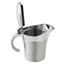 Stainless Steel Thermal Steak Gravy Boat Pot Sauce Jug Double Walled 450ml