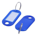 Key Ring Tags (50PCS blue) X4S4