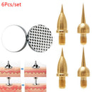 6Pcs Liftwrinkle Tattoo Spot Removal Plasma Fine Needle Flat Striated RoundS Ew