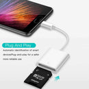USB 3.1 Type C To SD Card Camera Reader OTG Adapter Cable for Ipad Pro Phon