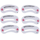 24Pcs/set Eyebrow Stencil Grooming Eyebrows Makeup DIY Kit Design Guide COS
