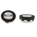 2 Pieces 28mm Mini 2W Stereo Audio Speaker 1" 4Ohm Loudspeaker NEW Black