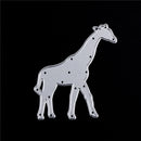 Cute Deer Metal Cutting Dies Stencil For Scrapbooking DIY Album Cards LJ