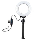 4.7" Phone Selfie LED Ring Light with Stand For Tiktok Makeup Video Live