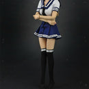 1/6 Scale Blue White JK Uniform Sailor Outfits for 12'' Female Action Figures
