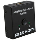 HDMI Switcher 2 Ports Bi-direction Manual Switch 2 x 1 / 1 x 2 HDMI Hub-HDC Q9Q7