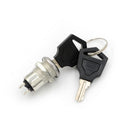 On/Off Metal Security Key Switch Lock + Keys 2 Position SPST Best ã€