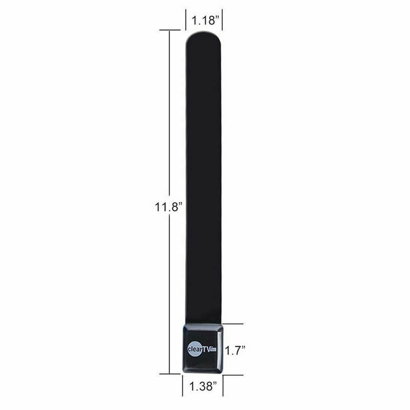 Mini Clear TV Key HDTV 100+ FREE HD TV Digital Indoor Antenna 1080p Ditch C B5P9