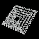 5pcs Square Cutting Dies Stencil Album Embossing Scrapbooking Paper Craft