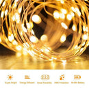 Solar LED Lawn Lamp Outdoor waterproof Copper Wire Fairy String Light for G U8M3
