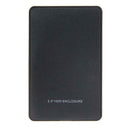 2.5in USB 3.0 SATA Hd Box HDD Hard Drive External Enclosure Case(Black)