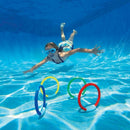 13 Pack Dive Pool Toys Blaster Torpedo Dive Ring and Diving Rod Pool Dive T