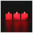 Set of 12 LED Flickering Candles Flameless Tea Light Battery Operated Flick B3Y5