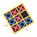1Pc Child Interaction Board Game OX Chess Funny Intelligent Educational ToysA3C
